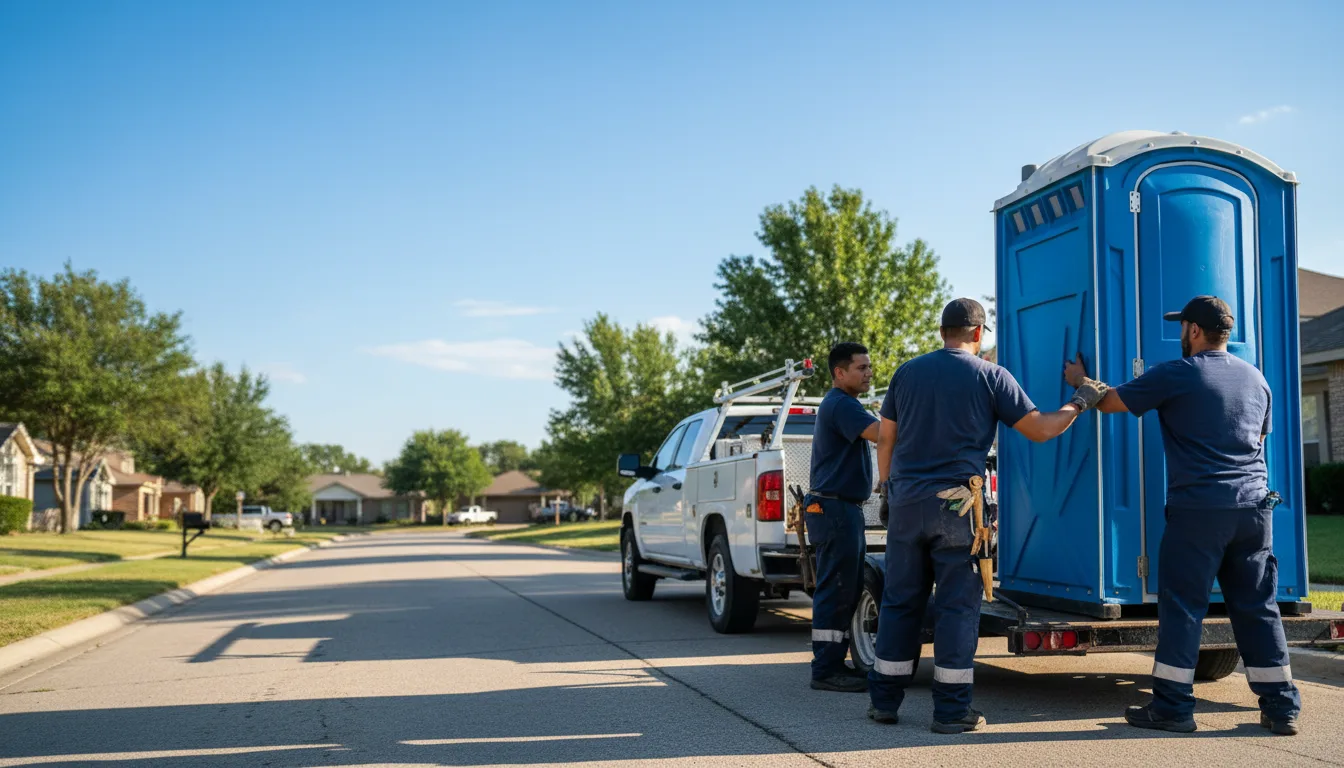 Portable Toilet Rental in Sparland, IL near me
